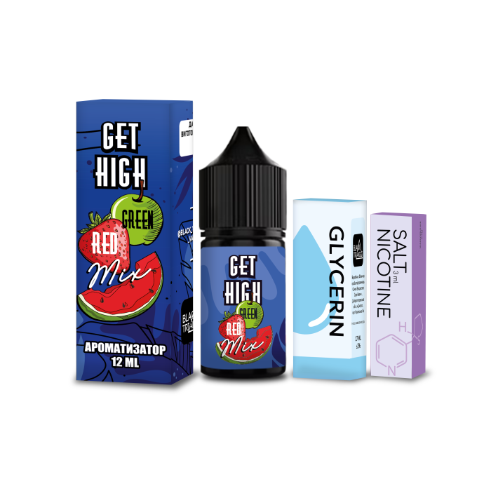 Набор для самозамеса Get High Green Red Mix 30 мл