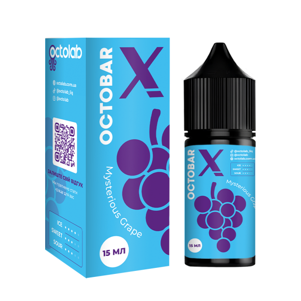 Набор для самозамеса Octobar X Mysterious Grape 30 мл