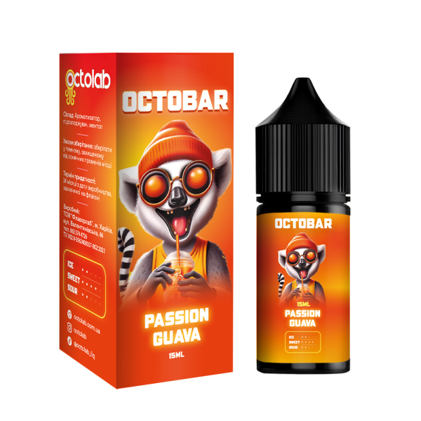 Набор для самозамеса Octobar NFT Passion Guava 30 мл