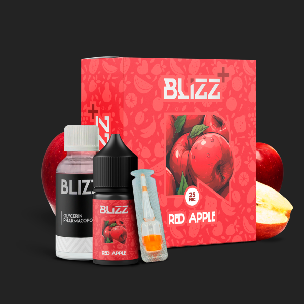 Набор для самозамеса BLIZZ Plus Red Apple 30 мл