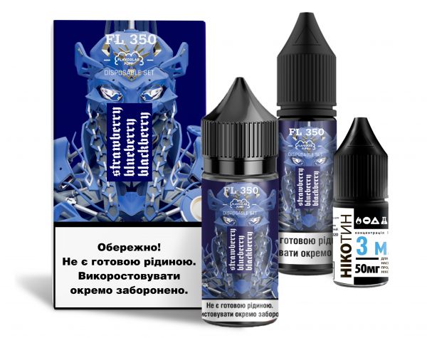 Набор для самозамеса Flavorlab FL 350 Stawberries Blueberries Blackberry 30 мл